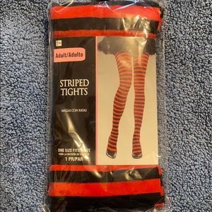 Fun striped tights